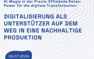 Digitale Abläufe im Betrieb verbessern die nachhaltige Produktion