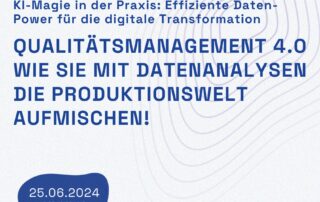 KI-Magie in der Praxis: Qualitätsmanagement 4.0