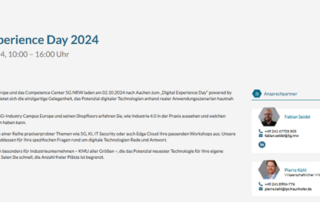Digital Experience Day zu 2024 am Campus Melaten