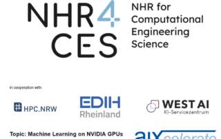 NHR4CES: Maschinelles Lernen auf HPC